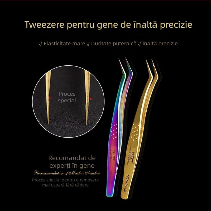 Pensete pentru gene VETUS, oțel inoxidabil, uz universal, fără import