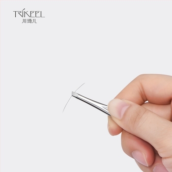 Clește pentru sprânene din oțel inoxidabil cu pensetă, Trikeel/Chuan Qier, pentru îngrijire generală