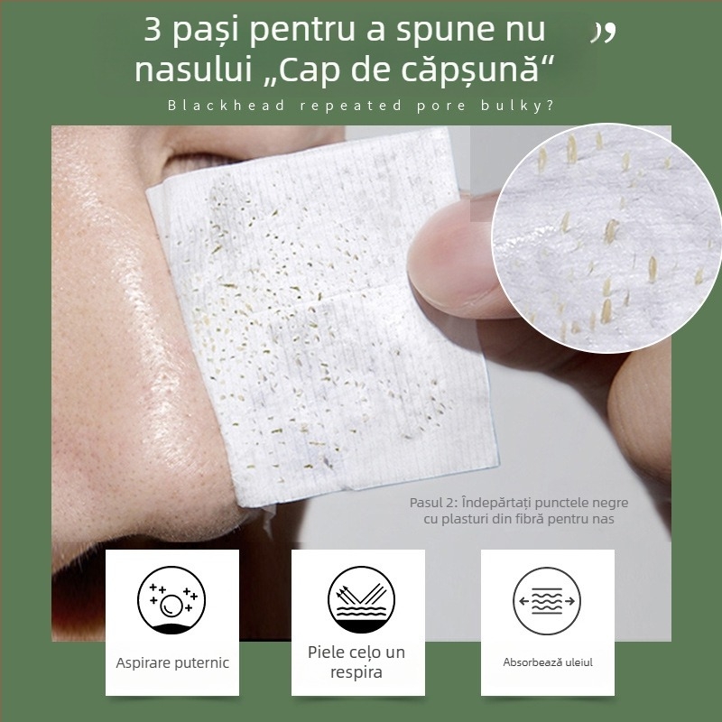 Set cu esență oligopeptidă pentru eliminarea punctelor negre — mască pentru nas și mască peeling, set de trei piese; 20 ml; termen de valabilitate 3 ani; potrivit pentru piele normală, grasă, uscată și mixtă