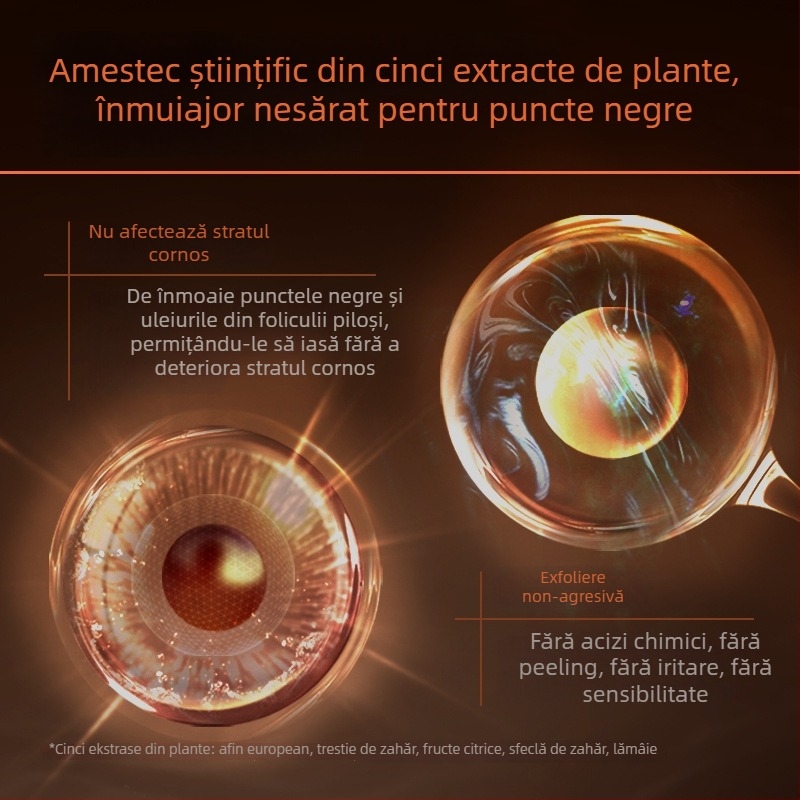 Set nazal 2 în 1 pentru eliminarea punctelor negre; strânge porii, elimină punctele negre și acneea; 6 benzi în cutie; valabilitate 3 ani (6 benzi/cutie; potrivit pentru piele generală)