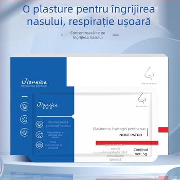 Gioni plasture nazal hidrogel, 6 buc., universal pentru bărbați, femei și toate tipurile de ten