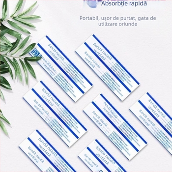 Hainuo Patch nazal de ventilație pentru copii și sugari, 10 buc./cutie, țesătură nețesută