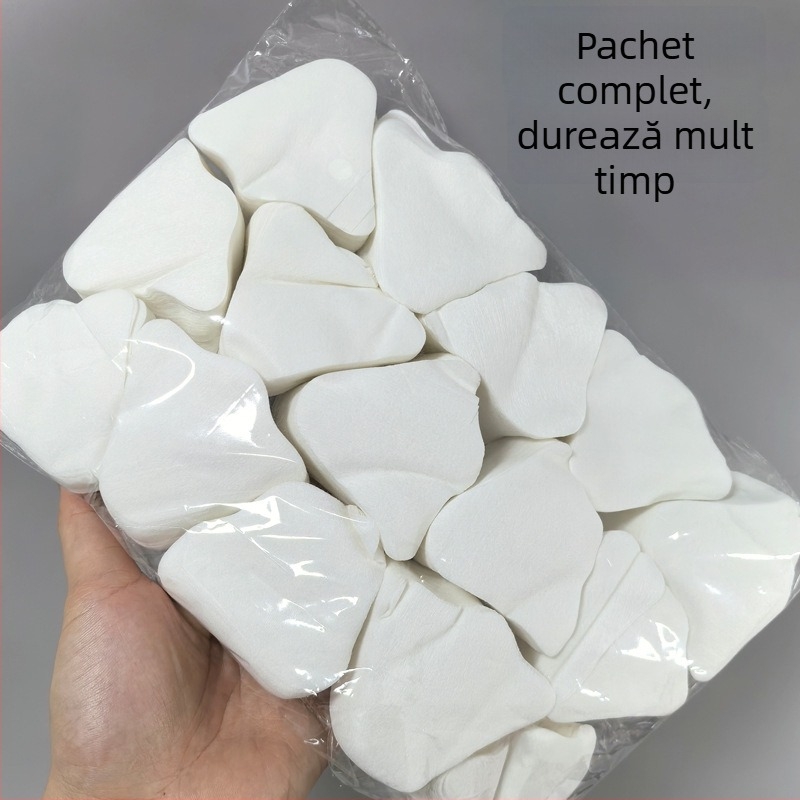 Foaie triunghiulară pentru membrană nazală, 1500 buc, 60 g, de unică folosință, material nețesut