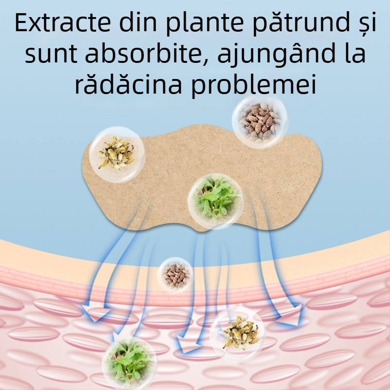 Plasture nazal anti-sforă cu aromă de plante — universal pentru toți utilizatorii și tipuri de piele, specificații normale