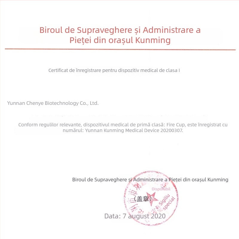 Set de cupping Morning Industry din sticlă pentru uz casnic – dispozitiv de medicină tradițională chineză