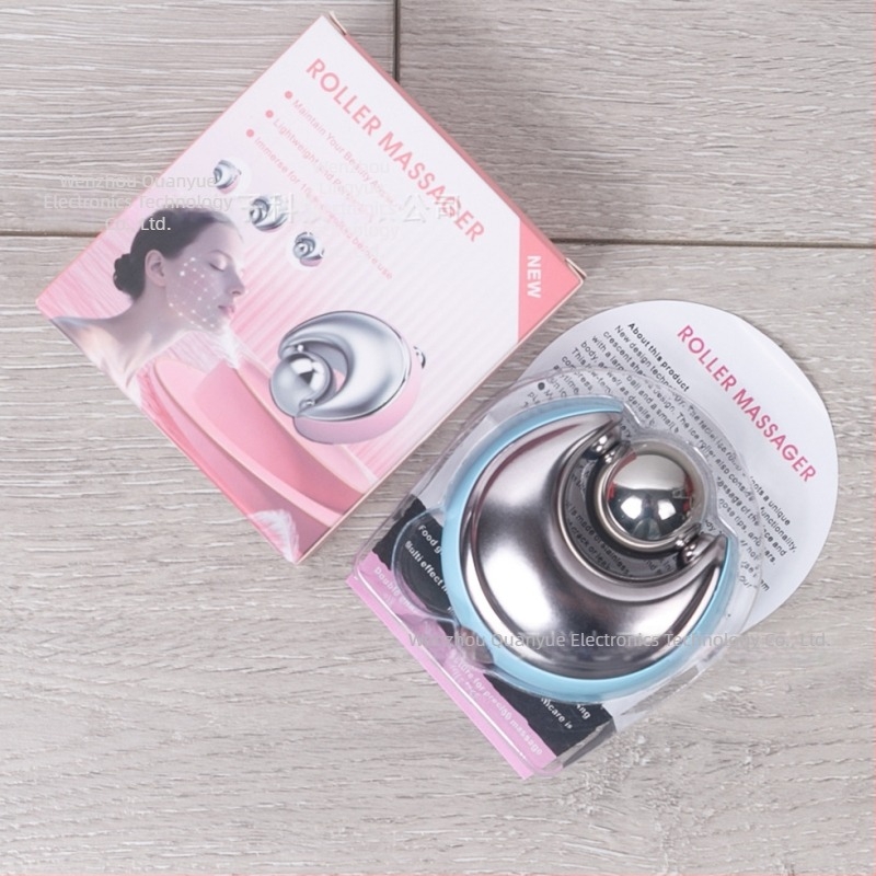 Roler de masaj din oțel inoxidabil pentru compresie rece și îngrijire a pielii, 1 viteză, utilizare acasă