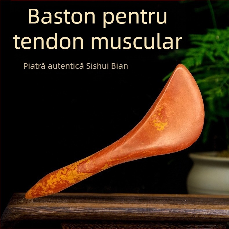 Bețișor de masaj cu piatră Surabaya Stone, instrument portabil pentru masaj facial și îngrijire a sănătății