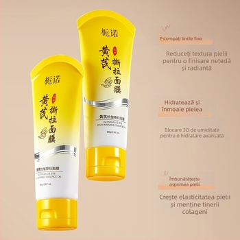 Maskă peel-off cu Gardenia și Astragalus pentru anti-îmbătrânire, estomparea porilor, iluminarea pielii și hidratare