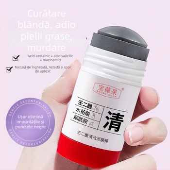 Masca de nămol cu acid azelaic – porii se strâng, controlul sebumului, curățare profundă, hidratare.