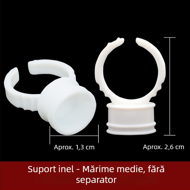 Cupa pentru pigmenți de tatuaj, vas pentru pigmenți, tavă pentru lipici gene – utilizare universală