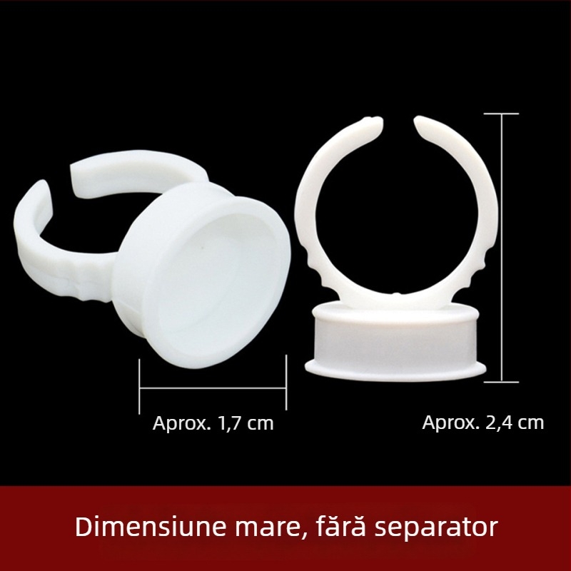 Cupa pentru pigmenți de tatuaj, vas pentru pigmenți, tavă pentru lipici gene – utilizare universală