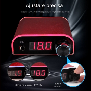 Sursă de alimentare pentru tatuaje - de înaltă calitate, model Rainbow tattoo power supply, brand Yin Color, 1 pachet, origine Guangzhou, nu este importat.