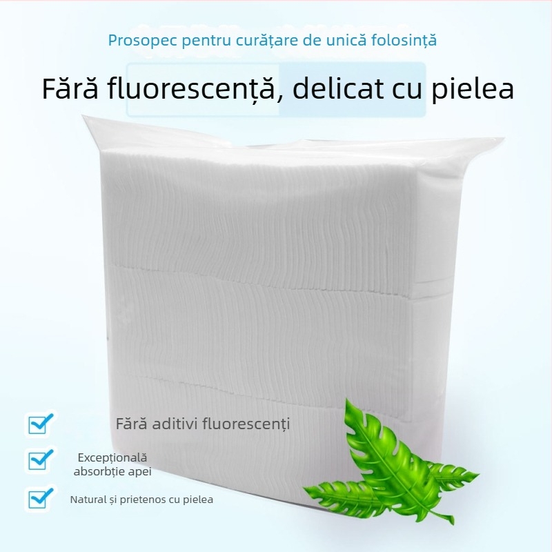 Dischete demachiante din bumbac gros, bumbac pur, pentru îndepărtarea machiajului, 500 bucăți