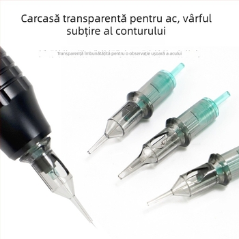 Vârf de ac PMU, de unică folosință, All-in-One pentru tatuaj sprâncene, buze și linie a ochilor