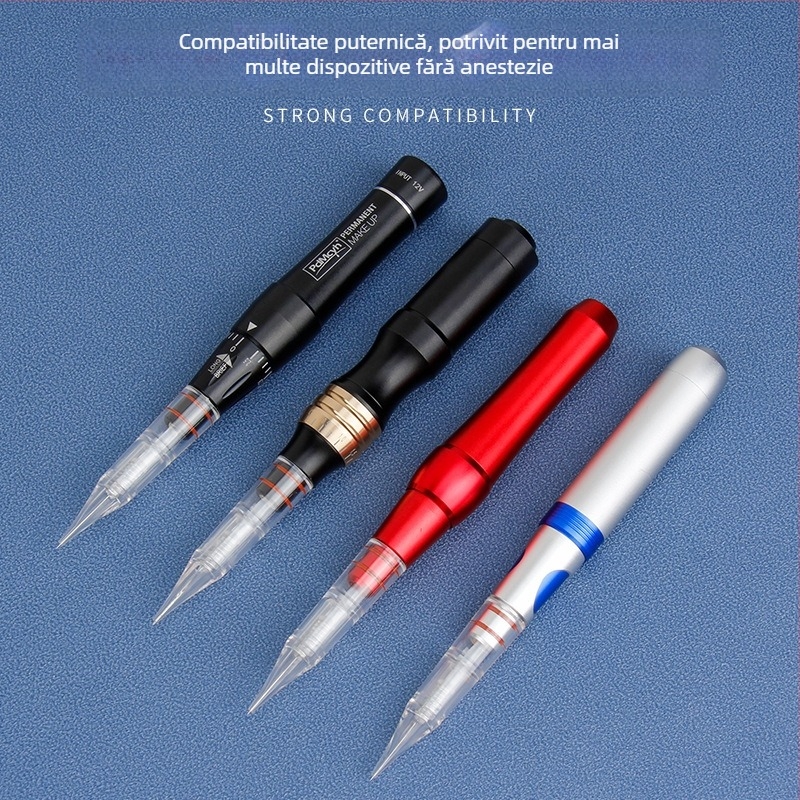 Ace de tatuaj pentru mașina de microblading, compatibilitate universală, greutate netă 20 g, 100 bucăți în pachet, etichetare privată licențiată