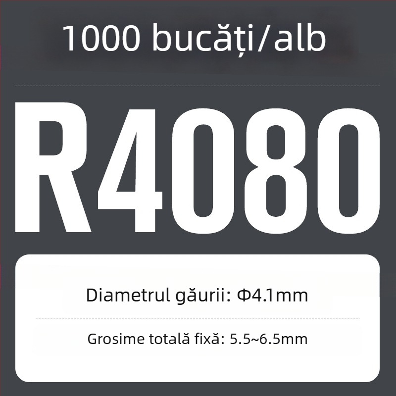 R-tip nailon rivet cu extindere din plastic și cataramă; Material: Nylon PA-66; Standard: Standard Național; Tip de pin: cuie de presiune