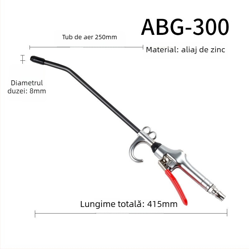 Sanyu AR-10 pistol pneumatic pentru suflare praf, de înaltă presiune, piston din plastic-otel, 0,15 kg