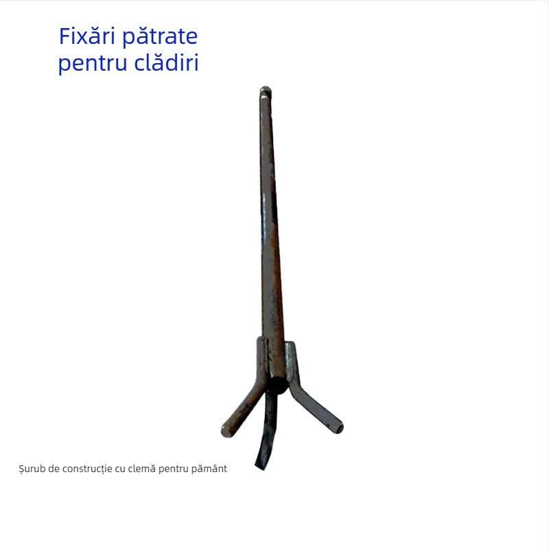 Șuruburi de ancorare pentru structuri din oțel – componente încorporate, GB799, oțel din carbon Q235, suprafață: culoare naturală