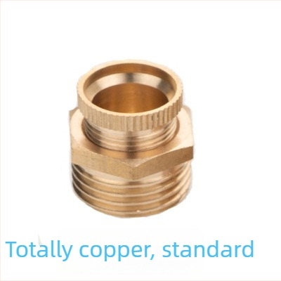 Ventil de drenaj din cupru pentru compresor de aer, acționare manuală, flux unidirecțional, drenaj apă