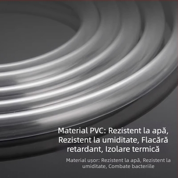 Țeavă pentru încălzire în pardoseală cu conductă de eliberare a apei, distribuitor de apă, ventil de aer și furtun de drenaj