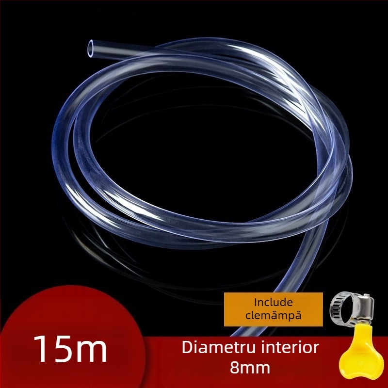 Țeavă pentru încălzire în pardoseală cu conductă de eliberare a apei, distribuitor de apă, ventil de aer și furtun de drenaj