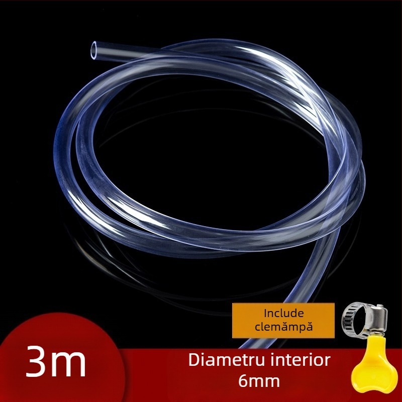 Țeavă pentru încălzire în pardoseală cu conductă de eliberare a apei, distribuitor de apă, ventil de aer și furtun de drenaj