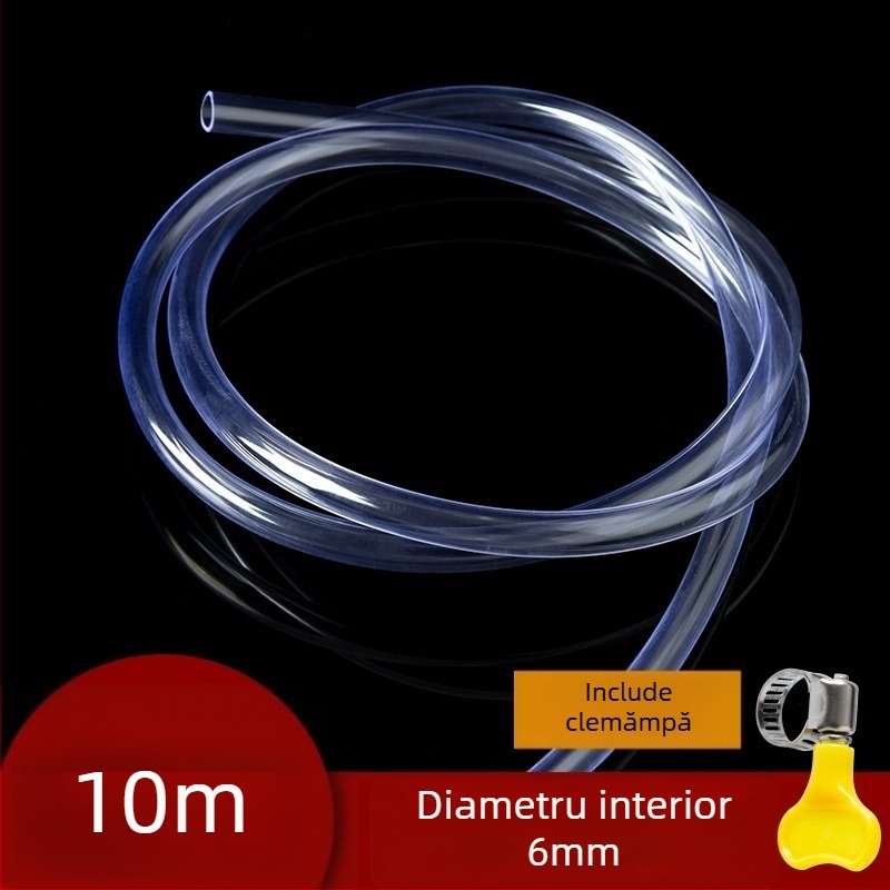 Țeavă pentru încălzire în pardoseală cu conductă de eliberare a apei, distribuitor de apă, ventil de aer și furtun de drenaj