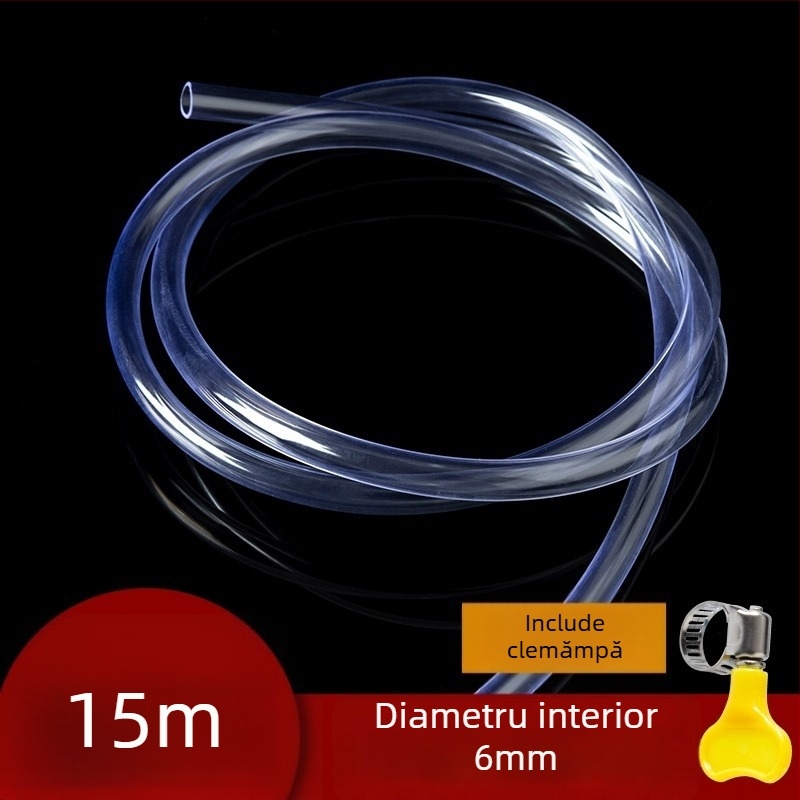 Țeavă pentru încălzire în pardoseală cu conductă de eliberare a apei, distribuitor de apă, ventil de aer și furtun de drenaj