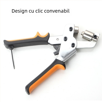 Set de clește pentru ochiuri la prelate – găuri 6/10 mm, oțel 45#, 0,51 kg, Sky Tiger