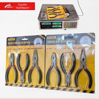 Set de 3 clește pentru sârmă, handmade, cu vârfuri diagonale, personalizabil, din oțel unelte, 0,03 kg