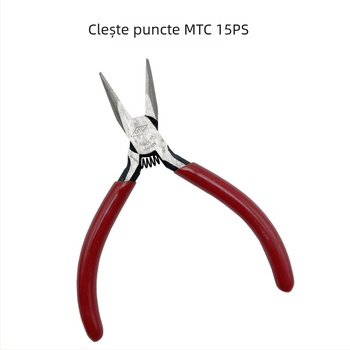Clește de tăiere MTC pentru bijuterii, realizat manual, cu funcții de prindere și degajare a firelor, oțel 45#, 70 g