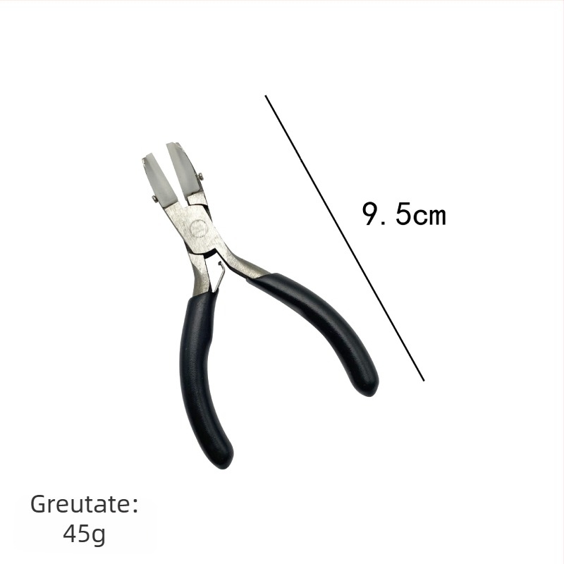 Clește de tăiere MTC pentru bijuterii, realizat manual, cu funcții de prindere și degajare a firelor, oțel 45#, 70 g