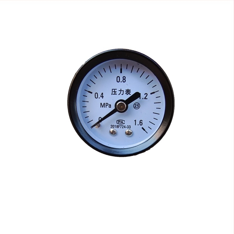 Manometru cu diafragmă pentru presiune – Y40, axial-radial, 0-1.6 MPa, conexiune M10x1