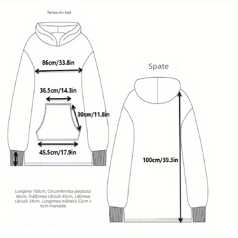 Pijamale cu glugă din fleece poliester, extra gros, mâneci lungi, pentru casă și exterior, pentru cupluri