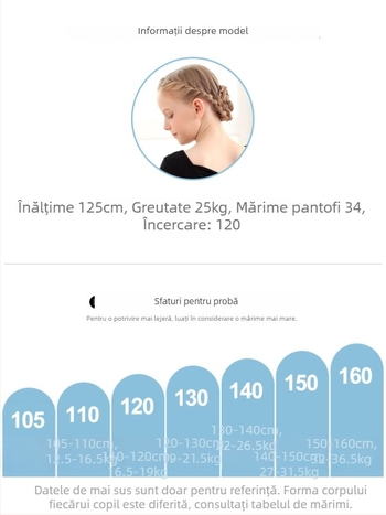 Rochie de balet pentru fete, cu mâneci lungi și tutu, dintr-o bucată – bumbac 93,2%, primăvară/toamnă, 3–8 ani, stil dulce