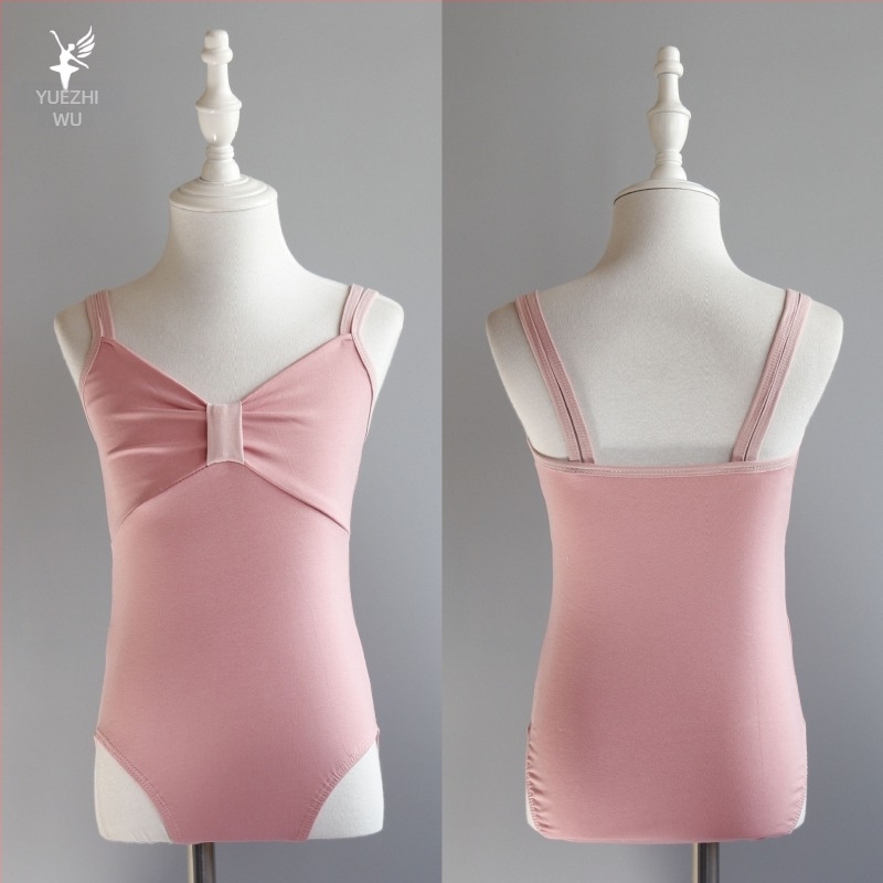 Salopetă de dans pentru copii – vară, din bumbac 95%, cu prelucrare moale, stil prințesă