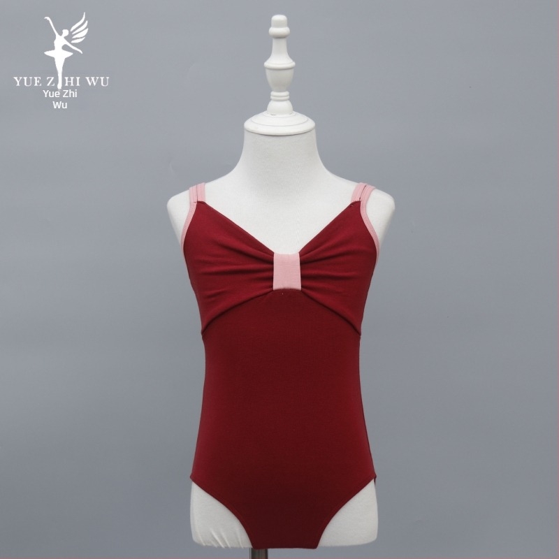 Salopetă de dans pentru copii – vară, din bumbac 95%, cu prelucrare moale, stil prințesă