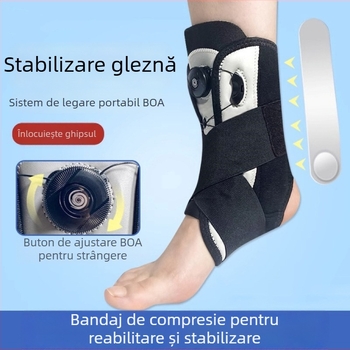 Suport gleznă Tartini – Lycra Microfiber, Protecție gleznă, Pentru diverse sporturi