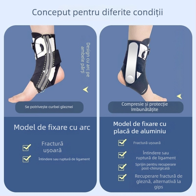 Suport gleznă Tartini – Lycra Microfiber, Protecție gleznă, Pentru diverse sporturi
