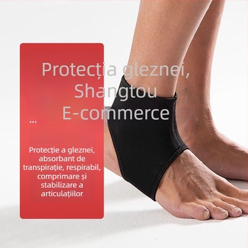 Upper Suport pentru gleznă pentru stabilizarea și reabilitarea articulației – structură din spandex, potrivire universală, protecție gleznă