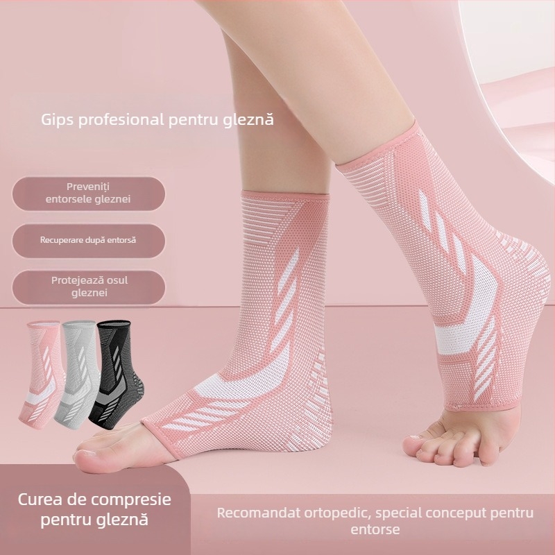 Orteza de gleznă din nylon – pentru adulți, pentru fotbal și alergare