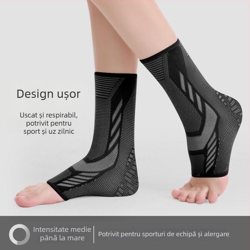 Orteza de gleznă din nylon – pentru adulți, pentru fotbal și alergare