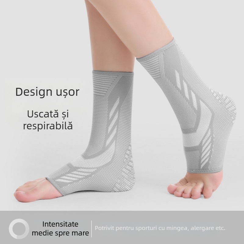 Orteza de gleznă din nylon – pentru adulți, pentru fotbal și alergare