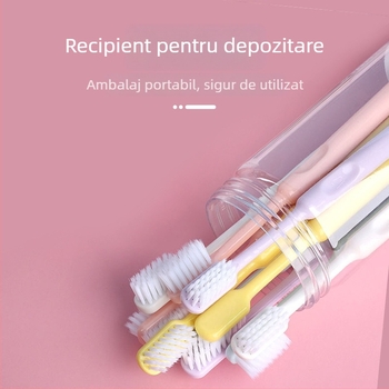 Periuță de dinți manuală – peri moi, filament de înaltă densitate, fără desprindere, pentru utilizare universală