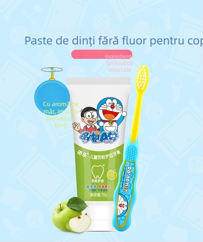 Pastă de dinți Tianle pentru copii, îngrijire a gingiilor cu xilitol și căpșune, 70 g, model 6936880805128