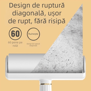 Rolă de îndepărtare a părului pentru haine și animale de companie (Material: Plastic; Brand: Only Beautiful; Stil: Lux ușor; Categorie: Îndepărtător de păr; Lansare: Vara 2023)