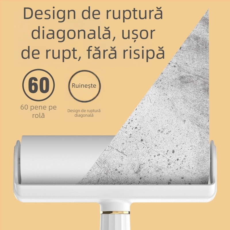 Rolă de îndepărtare a părului pentru haine și animale de companie (Material: Plastic; Brand: Only Beautiful; Stil: Lux ușor; Categorie: Îndepărtător de păr; Lansare: Vara 2023)