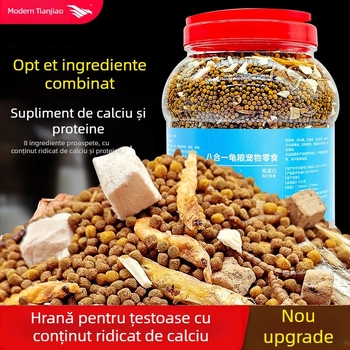 Hrană pentru țestoase – granule, hrană pentru animale de acvariu, marcă Modern Tianjiao