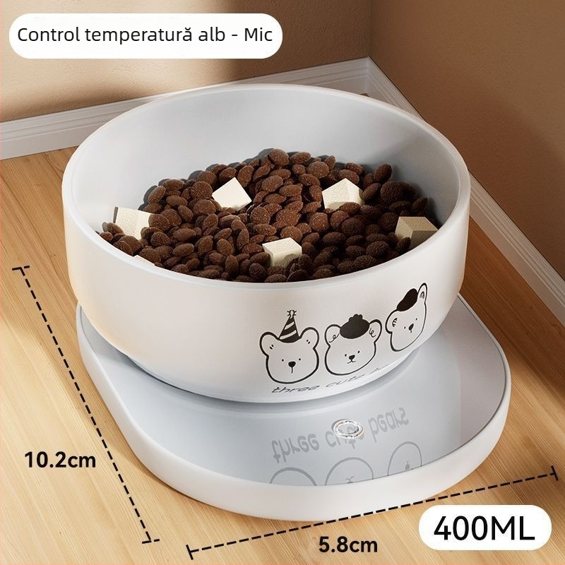 Vas de apă pentru animale de companie din porțelan pentru pisici (Material: porțelan; Destinat: Pisică; Categoria: Unelte pentru hrana animalelor)