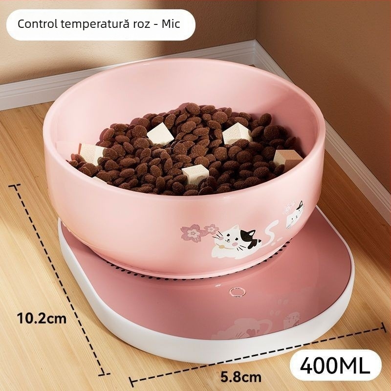 Vas de apă pentru animale de companie din porțelan pentru pisici (Material: porțelan; Destinat: Pisică; Categoria: Unelte pentru hrana animalelor)